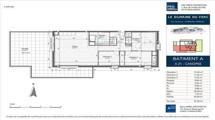 Ma-Cabane - Vente Appartement CLERMONT-FERRAND, 86 m²