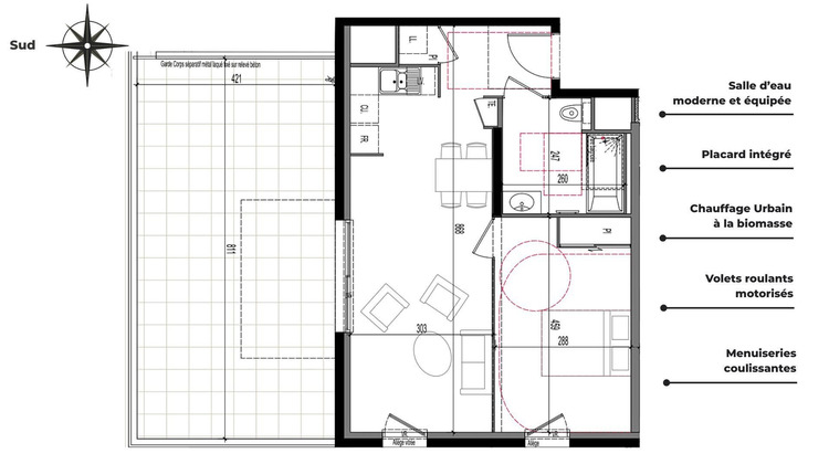 Ma-Cabane - Vente Appartement Clermont-Ferrand, 46 m²