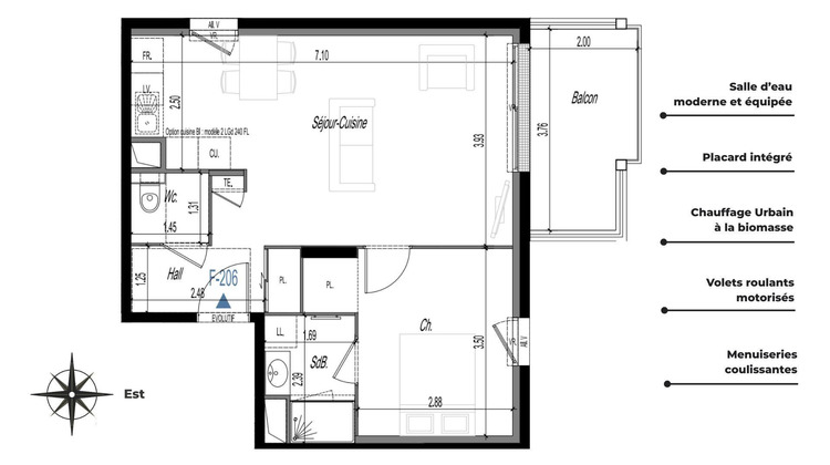 Ma-Cabane - Vente Appartement Clermont-Ferrand, 46 m²