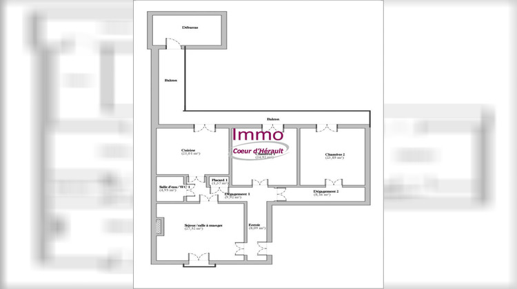 Ma-Cabane - Vente Appartement CLERMONT L'HERAULT, 130 m²