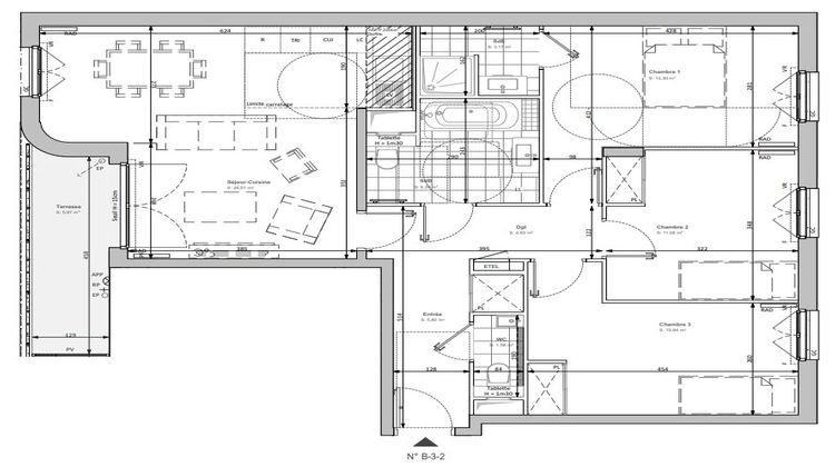 Ma-Cabane - Vente Appartement Clichy, 91 m²