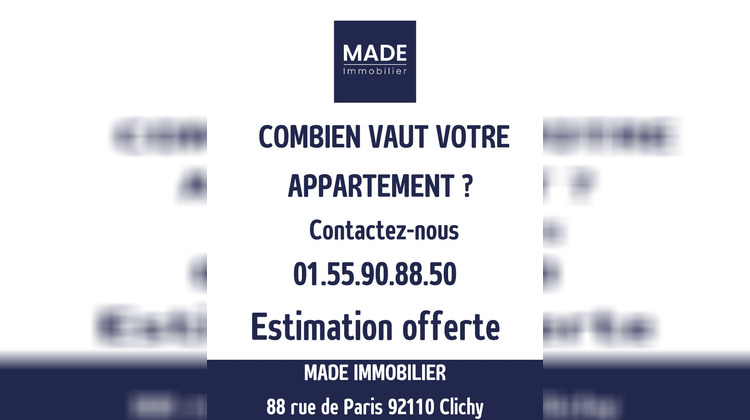 Ma-Cabane - Vente Appartement CLICHY, 37 m²