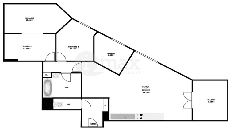 Ma-Cabane - Vente Appartement CLICHY, 69 m²