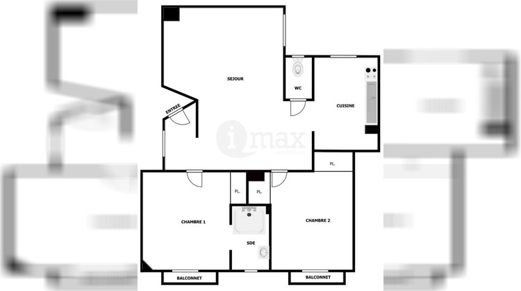 Ma-Cabane - Vente Appartement CLICHY, 56 m²