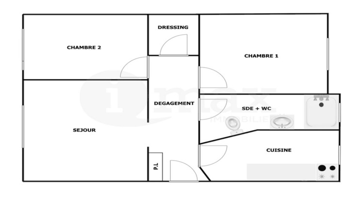 Ma-Cabane - Vente Appartement CLICHY, 58 m²