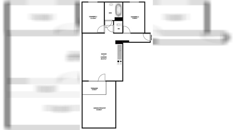 Ma-Cabane - Vente Appartement CLICHY, 63 m²