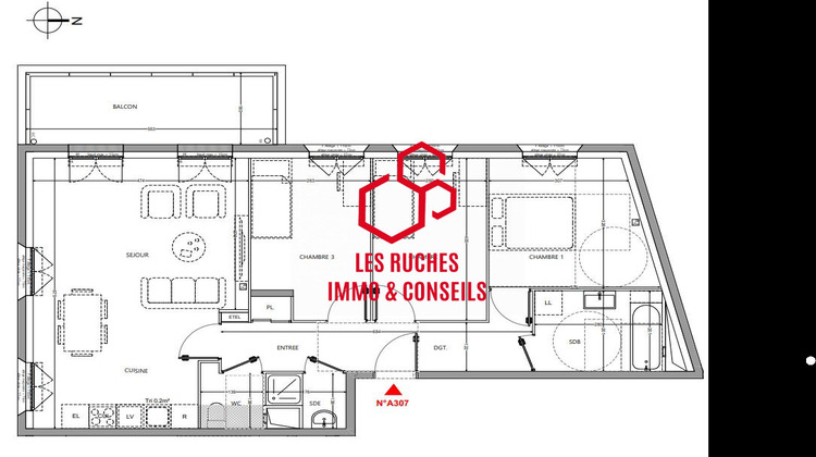 Ma-Cabane - Vente Appartement Clichy-sous-Bois, 79 m²