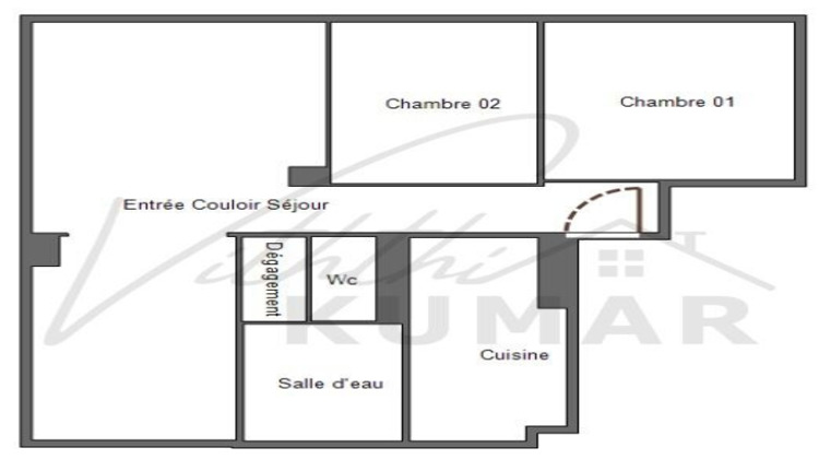 Ma-Cabane - Vente Appartement Clichy-sous-Bois, 62 m²