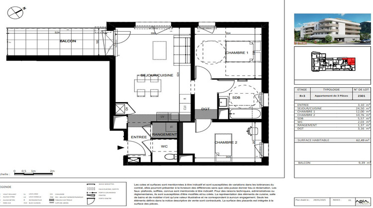 Ma-Cabane - Vente Appartement CLUSES, 62 m²