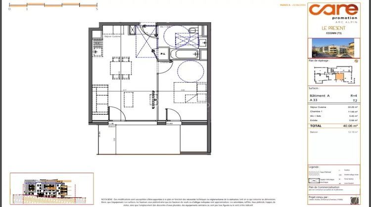 Ma-Cabane - Vente Appartement Cognin, 40 m²