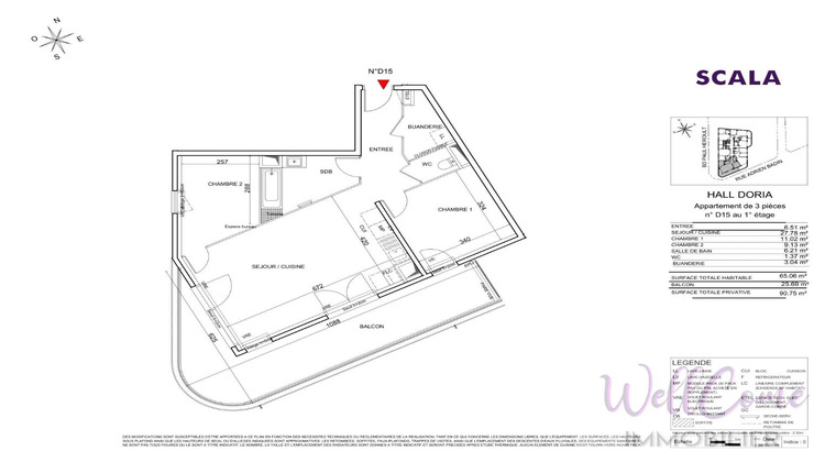 Ma-Cabane - Vente Appartement COGNIN, 65 m²