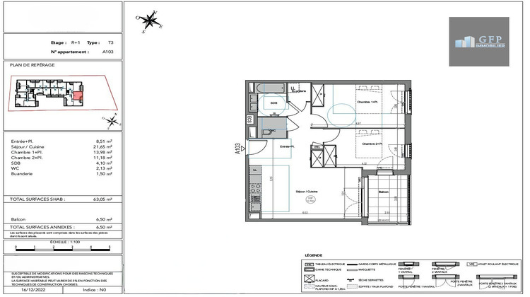 Ma-Cabane - Vente Appartement Cogolin, 63 m²