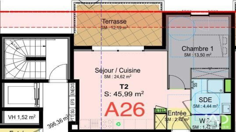 Ma-Cabane - Vente Appartement Cogolin, 46 m²
