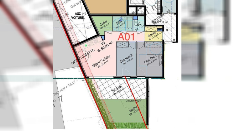 Ma-Cabane - Vente Appartement Cogolin, 60 m²