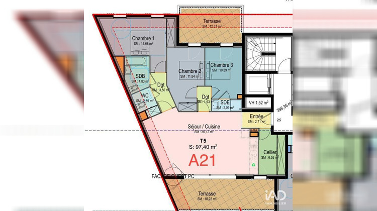 Ma-Cabane - Vente Appartement Cogolin, 97 m²