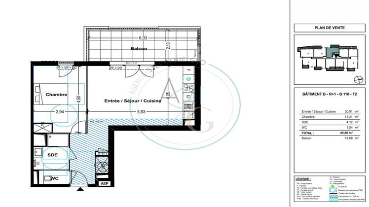 Ma-Cabane - Vente Appartement COGOLIN, 49 m²
