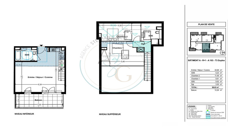 Ma-Cabane - Vente Appartement COGOLIN, 69 m²
