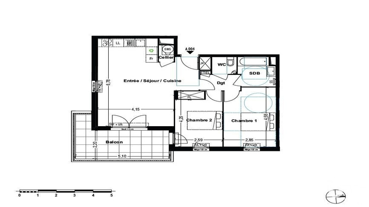 Ma-Cabane - Vente Appartement Cogolin, 64 m²