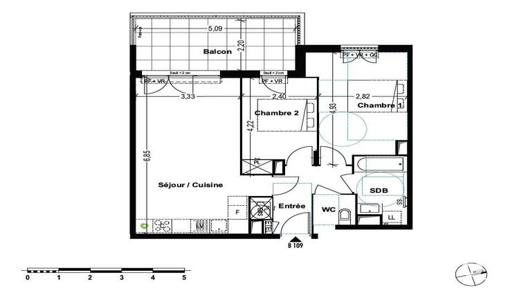 Ma-Cabane - Vente Appartement Cogolin, 59 m²
