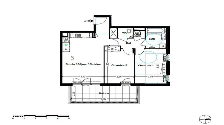 Ma-Cabane - Vente Appartement Cogolin, 64 m²