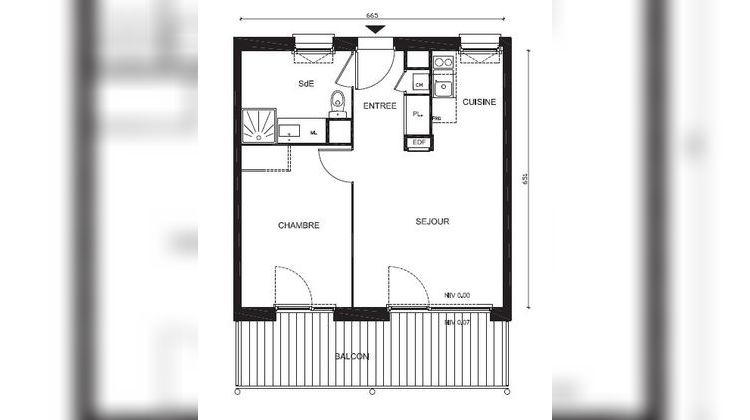 Ma-Cabane - Vente Appartement COLOMBELLES, 41 m²