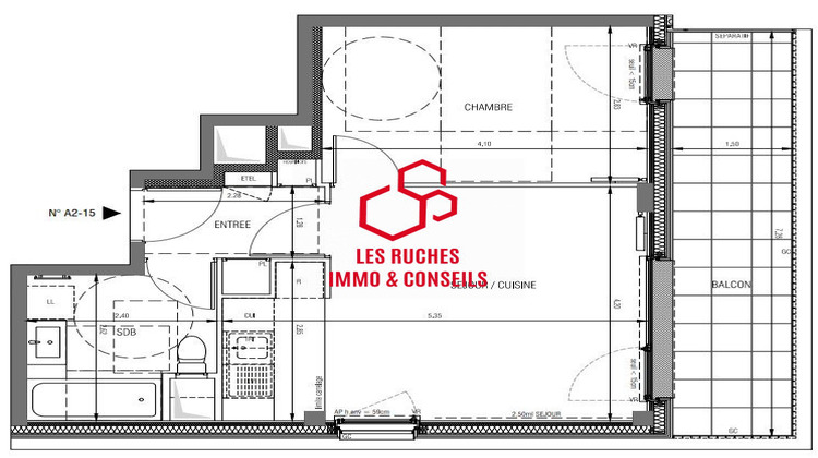 Ma-Cabane - Vente Appartement Colombes, 41 m²