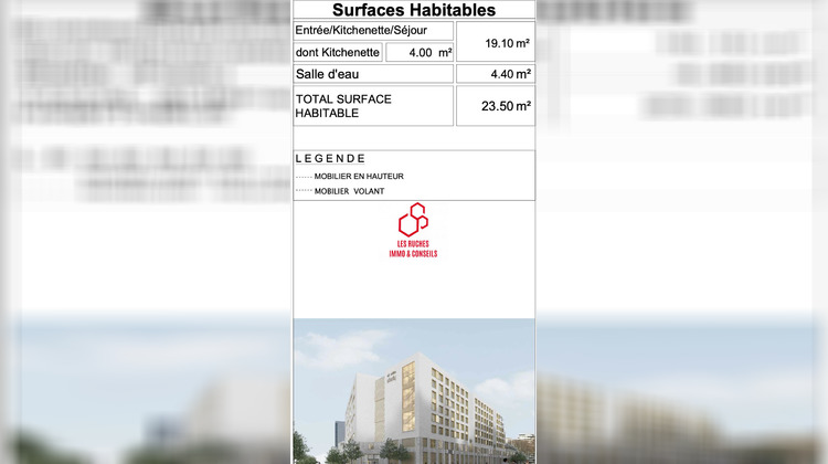 Ma-Cabane - Vente Appartement Colombes, 23 m²