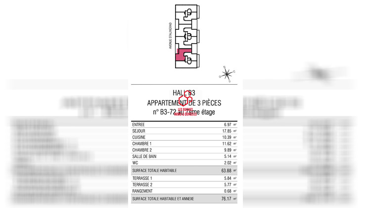 Ma-Cabane - Vente Appartement Colombes, 63 m²