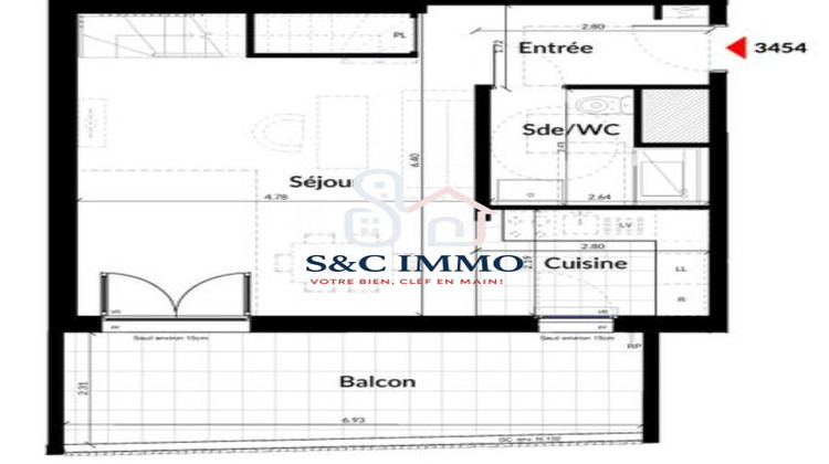 Ma-Cabane - Vente Appartement Colombes, 88 m²