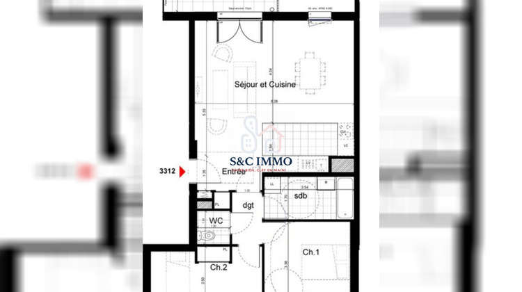 Ma-Cabane - Vente Appartement Colombes, 71 m²