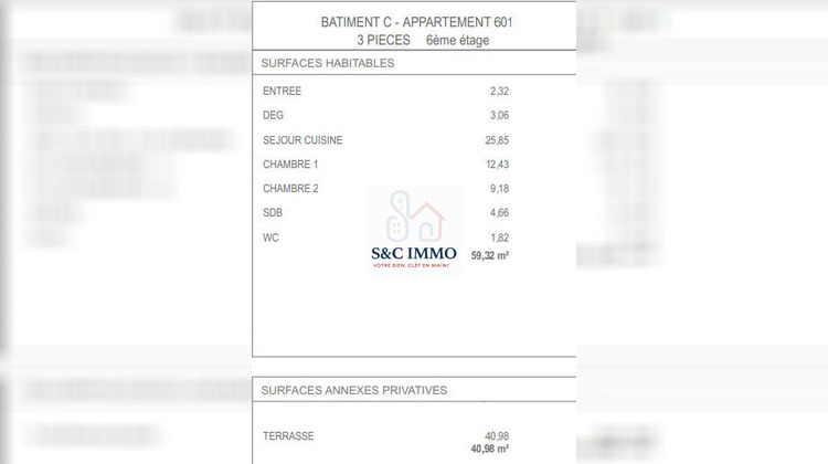 Ma-Cabane - Vente Appartement Colombes, 59 m²