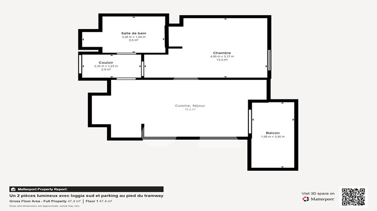 Ma-Cabane - Vente Appartement COLOMBES, 41 m²