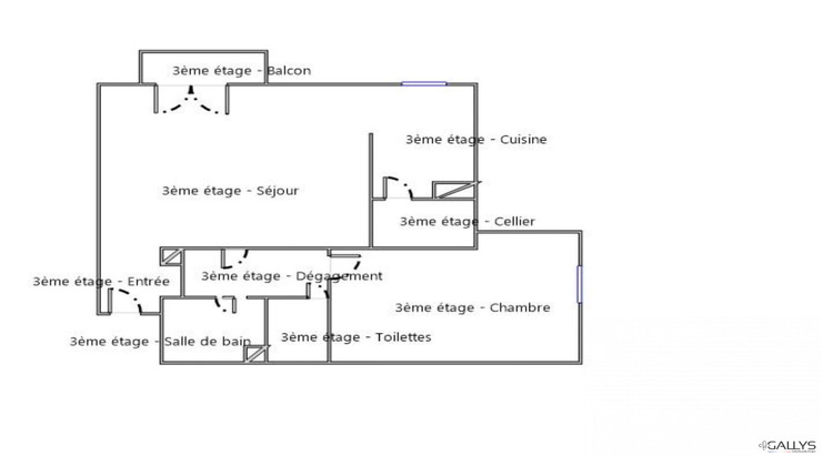 Ma-Cabane - Vente Appartement Colomiers, 44 m²