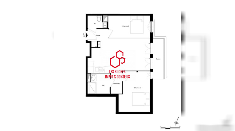 Ma-Cabane - Vente Appartement Compiègne, 58 m²