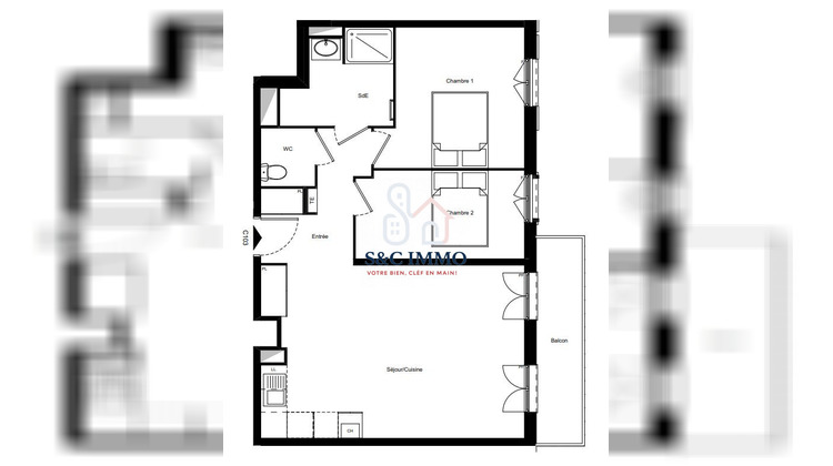 Ma-Cabane - Vente Appartement Compiègne, 62 m²