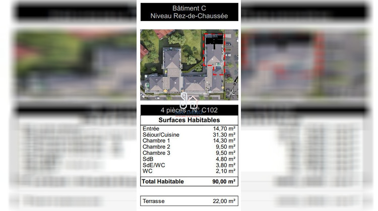 Ma-Cabane - Vente Appartement Compiègne, 90 m²