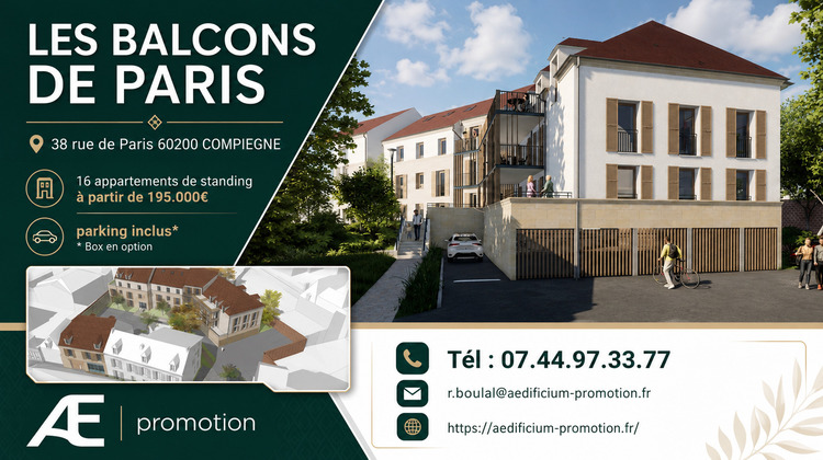 Ma-Cabane - Vente Appartement COMPIEGNE, 37 m²