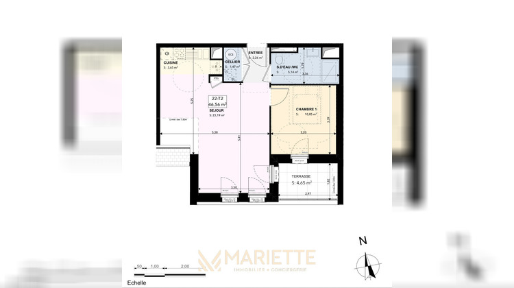 Ma-Cabane - Vente Appartement CONCARNEAU, 46 m²