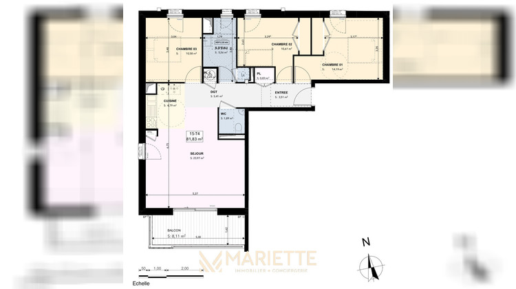 Ma-Cabane - Vente Appartement CONCARNEAU, 82 m²