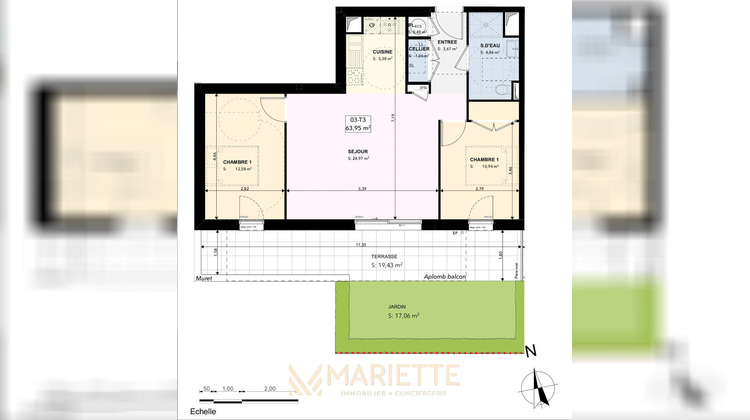Ma-Cabane - Vente Appartement CONCARNEAU, 64 m²