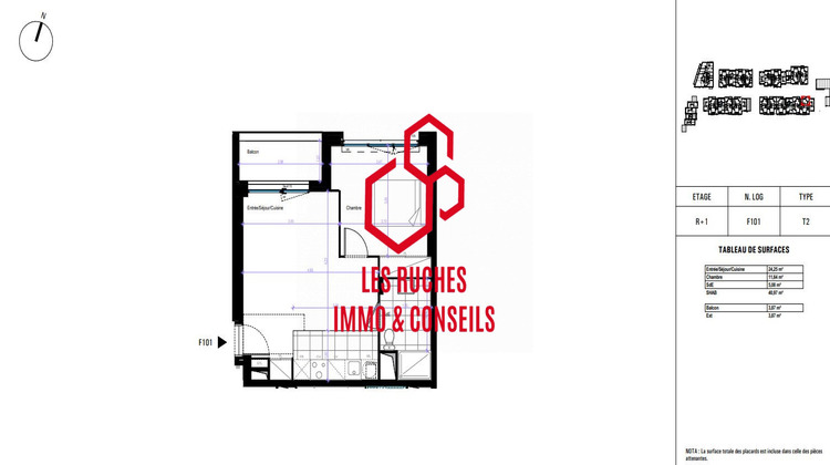 Ma-Cabane - Vente Appartement Conflans-Sainte-Honorine, 40 m²
