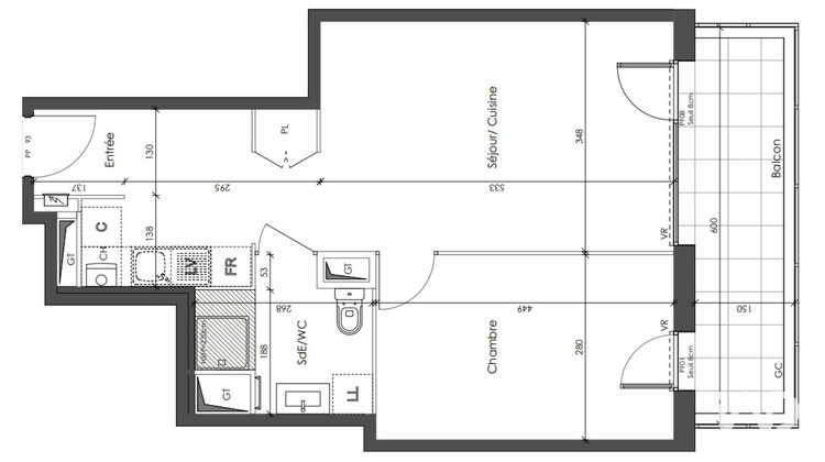 Ma-Cabane - Vente Appartement Corbas, 46 m²
