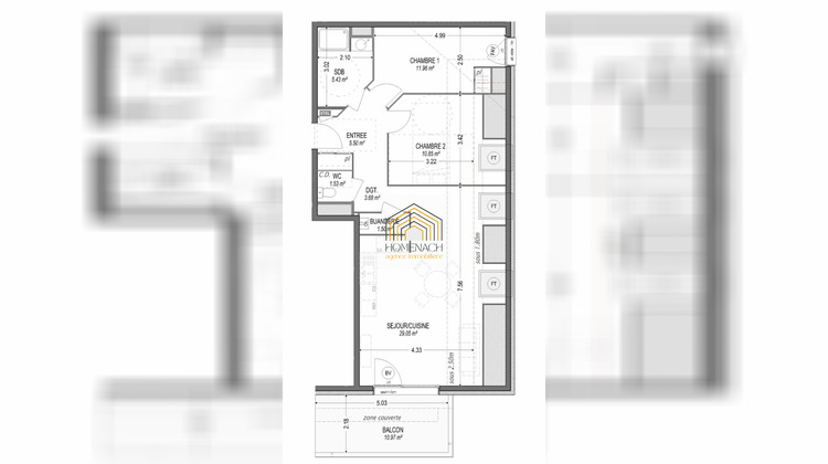 Ma-Cabane - Vente Appartement Corbelin, 69 m²