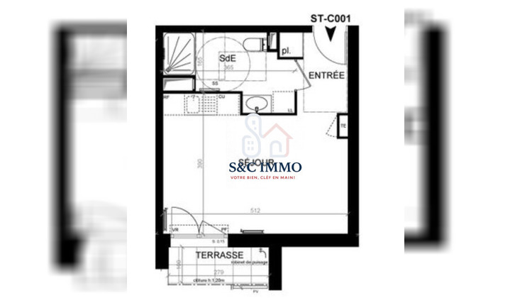 Ma-Cabane - Vente Appartement Cormeilles-en-Parisis (), 27 m²