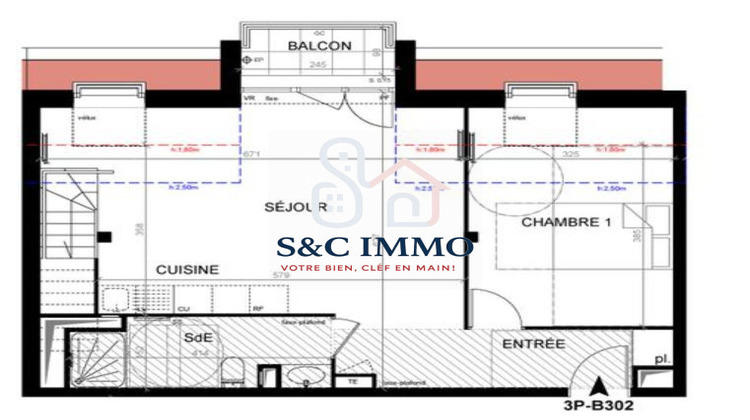 Ma-Cabane - Vente Appartement Cormeilles-en-Parisis (), 62 m²