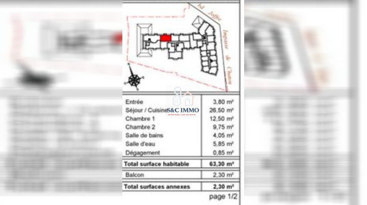 Ma-Cabane - Vente Appartement Cormeilles-en-Parisis (), 62 m²
