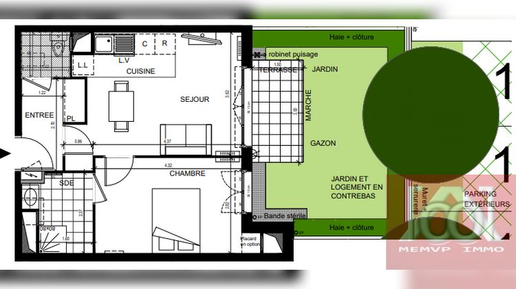 Ma-Cabane - Vente Appartement Cormeilles-en-Parisis, 40 m²