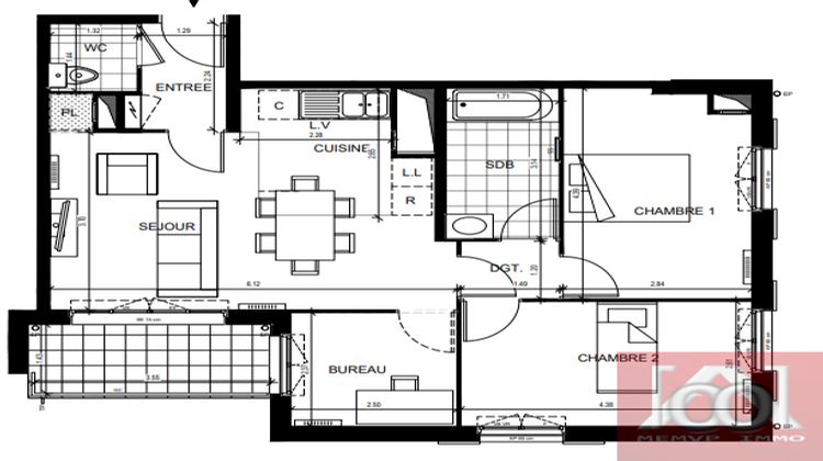 Ma-Cabane - Vente Appartement Cormeilles-en-Parisis, 65 m²