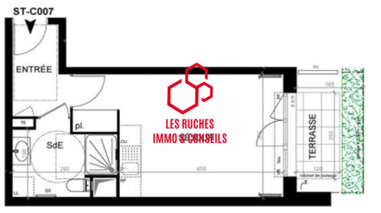 Ma-Cabane - Vente Appartement Cormeilles-en-Parisis, 28 m²