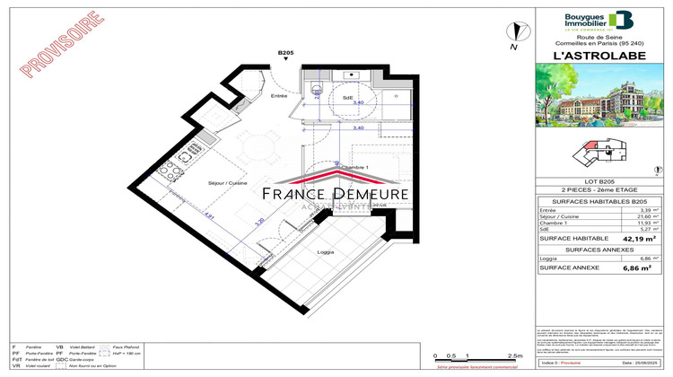 Ma-Cabane - Vente Appartement Cormeilles-en-Parisis, 42 m²